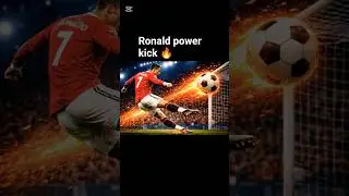 Ronaldo&rsquo;s Power Kick 🔥 The Ultimate Strike#football#ronaldo#powerkick#bestkick#goal#soccer#