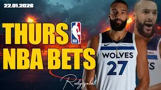 (13-4 RUN🔥) NBA PICKS TODAY | THURSDAY | 01/22/26 | FREE NBA Best Bets, Player Props, & Predictions