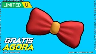 Bow Tie do Pato Zangado Limited UGC Gr&aacute;tis agora no Roblox Evento 2023 FREE LIMITED