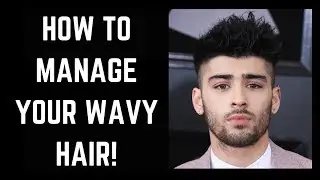 Mens Hairstyle 2019 - How To Style Curly Wavy Hair Tutorial