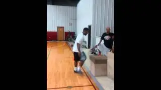 Nick Covington working out with Scotty mason