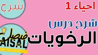 شرح درس شعبة الرخويات -  احياء 1