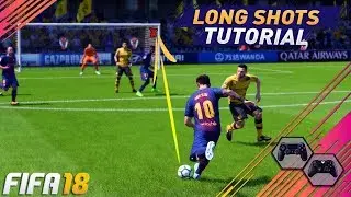 FIFA 18 LONGSHOT TUTORIAL ★ HOW TO SCORE LONGSHOTS ★ Gamechill