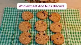 Homemade Evening Tea Biscuits|Healthy wholewheat Biscuits|No Maida|No sugar|Biscuits Recipe|