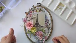 Step-by-step Tutorial: Canvas №1\ Видео Мастер-Класс: Холст №1