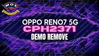 Oppo Reno7 5G CPH2371 Demo Remove #oppo