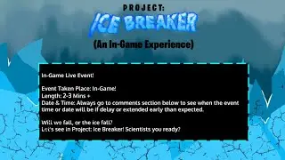 Project: Ice Breaker [Teaser Trailer & Info] - S8 - B2 🧊 (Fortnite Creative Mini BR)