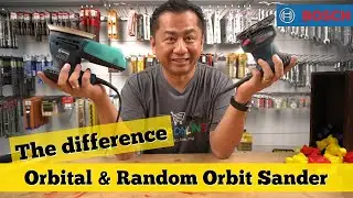 Разница между орбитальной и эксцентриковой шлифовальной машиной | Bosch Power Tools Sanding Solutions