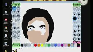 Create Face in Tux Paint || Draw a Face in Tux Paint || Tux Paint Drawing