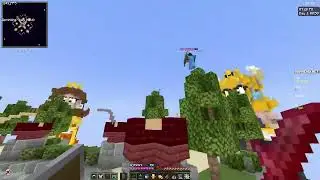 Ich spiele Skywars und Hole in the Wall