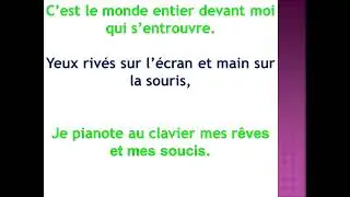 l'ordinateur poésie de la 6 ème A.E.P lecture diction -.wmv