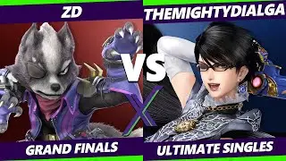 S@X 355 Online Grand Finals - ZD (Wolf) Vs. TheMightyDialga [L] (Bayonetta) Smash Ultimate - SSBU