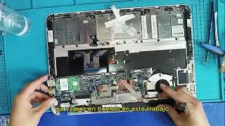 Cambio de teclado y mantenimiento full en Hp Spectre