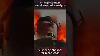 2 new Strange bathtub war leaks analysis  #skibiditoilet #sbw #roblox #memes #skibidi #fastskibidi