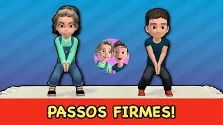 Passos Firmes! Treino de Equil&iacute;brio e Confian&ccedil;a para Crian&ccedil;as de 15 Min