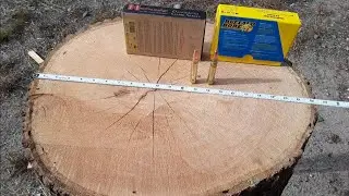 416 Ruger Elephant Gun vs GIANT Oak log!! 2 foot diameter!!