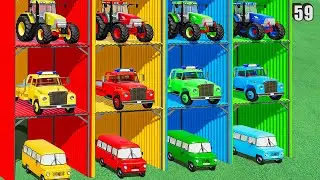 Garage Of Colors ! McCormick MTX Tractors Transport from Multi Storey Car Park! - #59