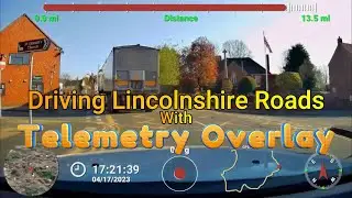 Real Time Driving Britain's Roads Keadby, Amcotts, Luddington, Eastoft & Crowle    #relaxing  #video