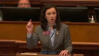 GA State Rep Beth Moore Speaks Against HB 481
