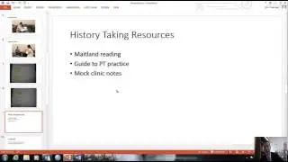 E1 oral practical info video