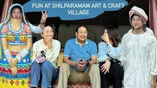 Shilparamam Art & Craft Village,Hyderabad.🌟 One of the best places to visit in Hyderabad. #trending 