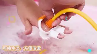 CB863518Bathing wash hair radish submarine electric baby bath toys water shower