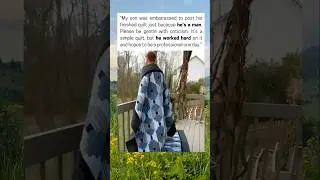 My son was embarrassed to post