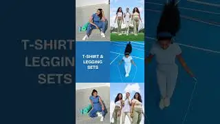 POPSUGAR T-Shirt Legging Sets now on Tik Tok Shop!