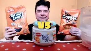 Binaural ASMR - Aldi Tortilla Chips VS Doritos