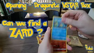Opening a Pokemon GO Premier Deck Holder Collection - Dragonite VStar Box - Charizard Hit