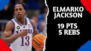 Elmarko Jackson Highlights vs. Kansas State | 1/24/26 | 19 Pts, 5 Rebs
