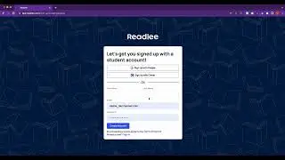 Readlee Student Video - Joining through Google Classroom or Clever