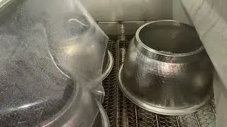 Washer/Cleaner & Dryer for Metal spinning parts / stamping parts.