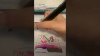How to draw northern lights 