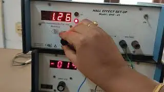 Hall Effect- Table 3 - Constant Magnetic field
