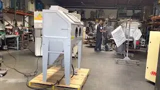 Allsource 48&rdquo; Abrasive Sand Blast Cabinet 41500 Sandblaster With Dust Collector