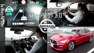 2020 Nissan Skyline ProPILOT 2.0 Autonomous Driving Demo (Japanese spec Infiniti Q50)