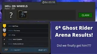 6 Ghost Rider Arena Grind Results! Did we get him??