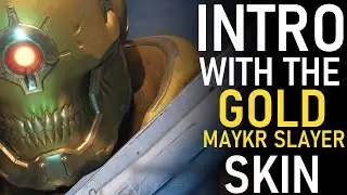 Doom Eternal - Gold Maykr Slayer Skin Intro