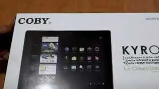 Coby Kyros MID9742 Unboxing