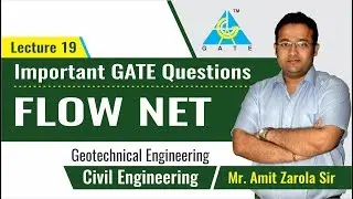Flow Net | Important GATE Questions | Lecture 19 | Geotechnical Engineering