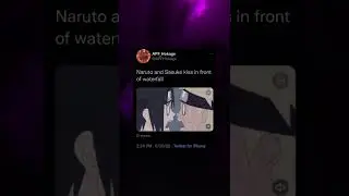 Naruto and Sasuke kiss once again 🤨 | #shorts #anime