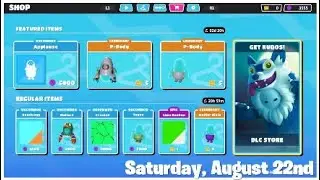 P-BODY!!! (Saturday, August 22nd) Fall Guys Item Shop Review