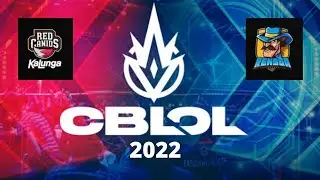 CBLOL 2022 1 Split  React Red Kalunga x Rensga