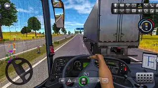 Bus Simulator Ultimate | Heavy Traffic Realistic Bus Driving Gameplay #ahtplayz