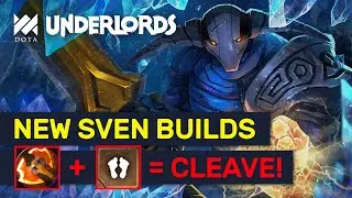 BATTLE FURY SVEN! New Patch Deadly Sven Knights! | Dota Underlords