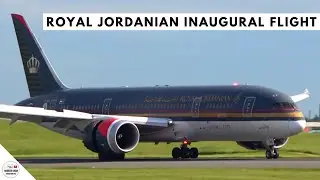 Royal Jordanian INAUGURAL FLIGHT To Toronto Pearson | JY-BAE | Boeing 787-8 Dreamliner Arrival