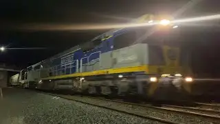 7994V SSR loaded Grain with loco&rsquo;s CF4404 and C503 at Gheringhap headed to Appleton Docks 15/5/2025