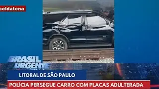 Tiros e perseguição no Guarujá, litoral de São Paulo | Brasil Urgente