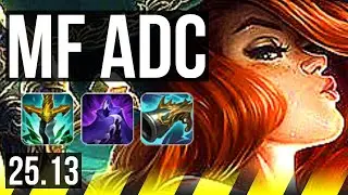 MISS FORTUNE & Zed vs VARUS & Lulu (ADC) | KR Master | 25.13